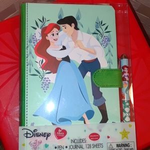The Little Mermaid Journal with Pen Set
